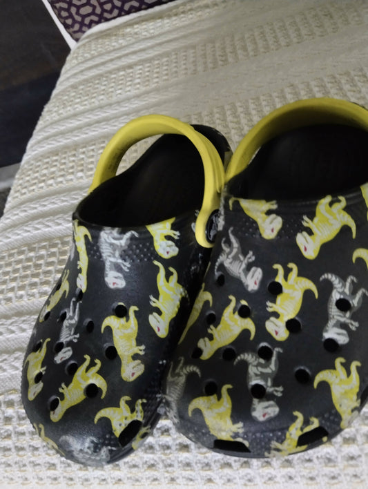 CROCS classic monster print clog.unisex
