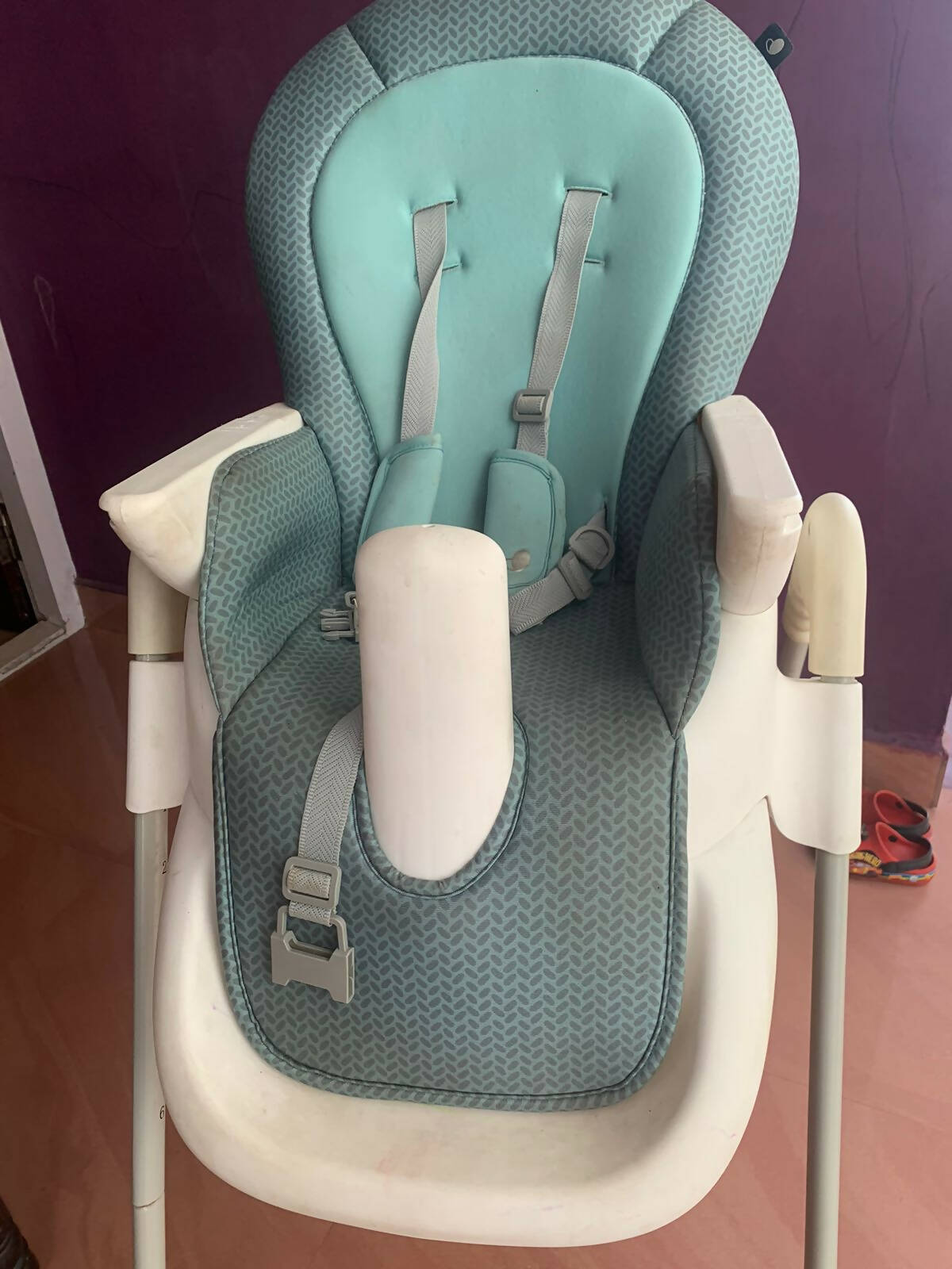 MOTHERCARE Evenflo Fava Full Functional Baby High Chair - Blue