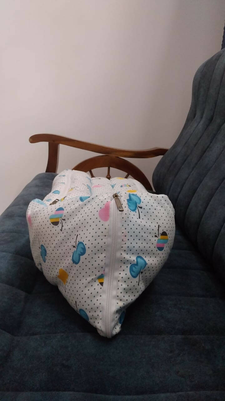 FISHER PRICE 3 In 1 Sleeping Cum Carry Bag with Apple Print