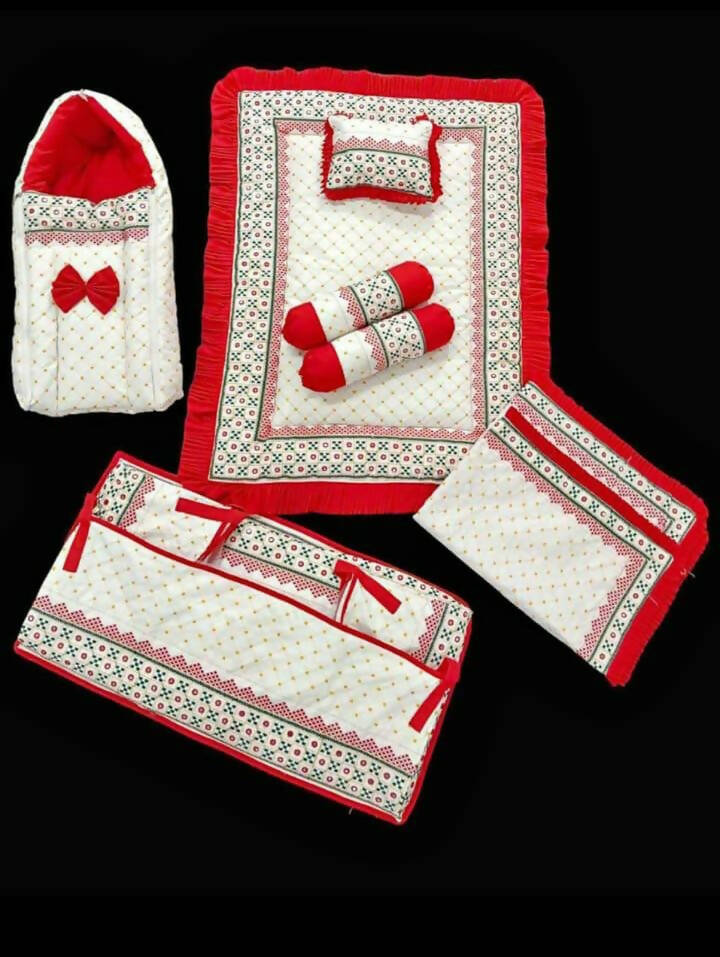 Baby Mattress | Blanket | Pillows | Sleeping Bag | Khoyu - Set of 4 - PyaraBaby