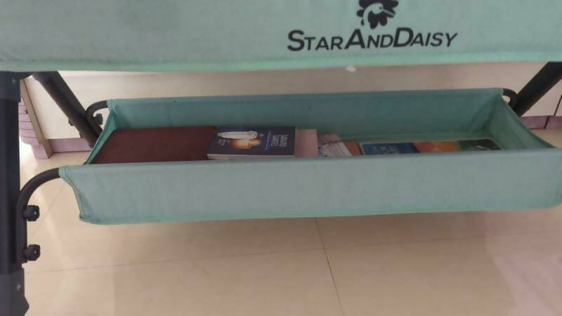 From cradle to crib to toddler bed, the STAR AND DAISY 3-in-1 Cradle Crib grows with your baby - safety and comfort for every stage!