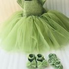Fancy Frock hand Crocheted - PyaraBaby
