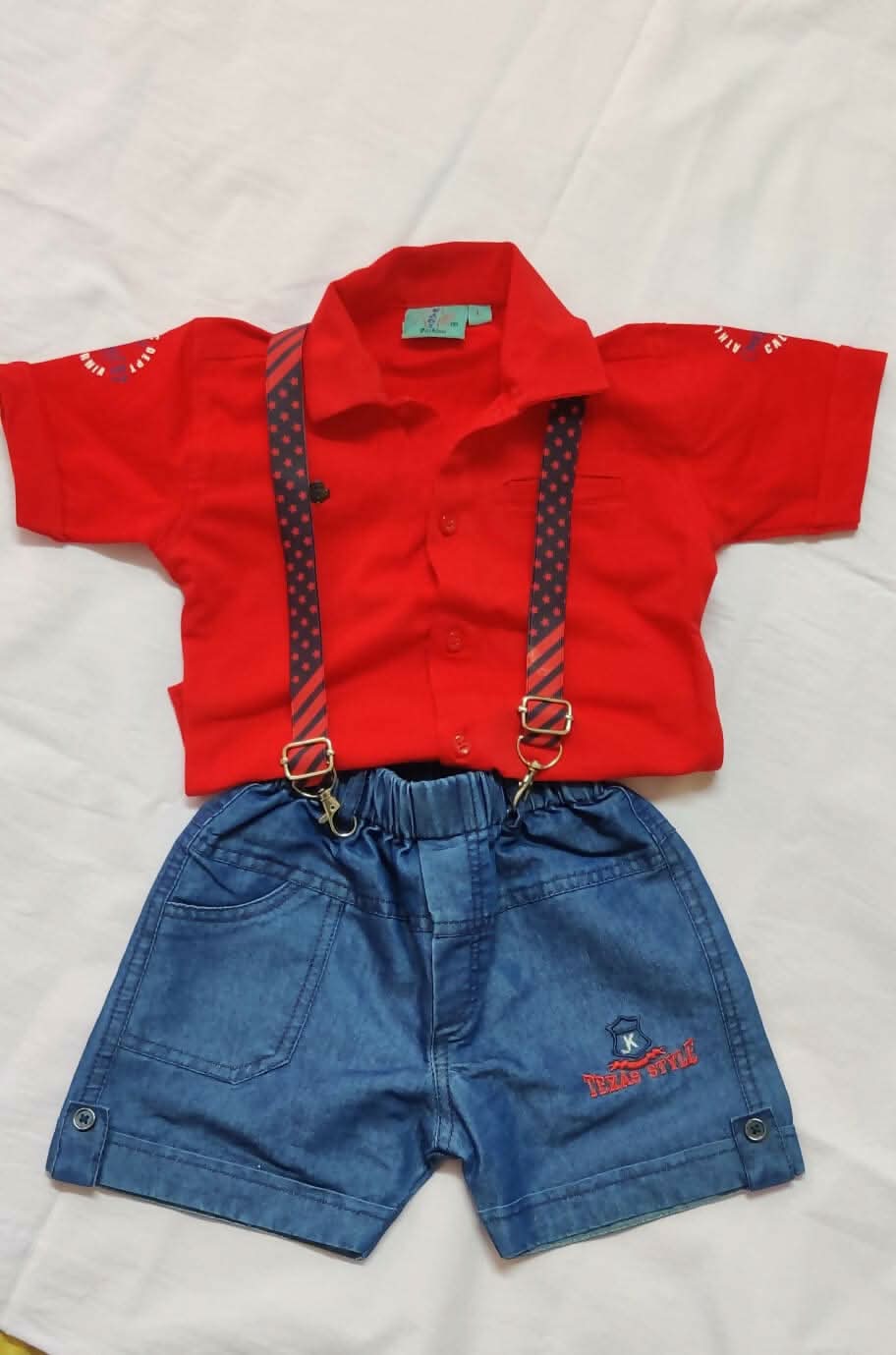 KIDDY FASHION Dungaree Set for Baby - PyaraBaby