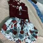 Baby girl short cum skirt & tees - PyaraBaby
