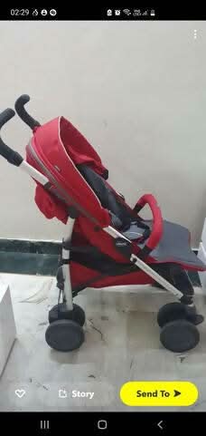 chicco multiway stroller CHICCO Multiway Evo Stroller/Pram- Red
