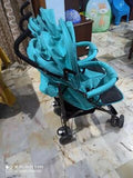 BABYHUG Twin Stroller - Blue - PyaraBaby