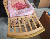 BABY TEDDY 9 in 1 Patented Multifunctional Baby Crib And Baby Crib Bumper also, Dimensions: 106L x 64W x 94H Cm - PyaraBaby