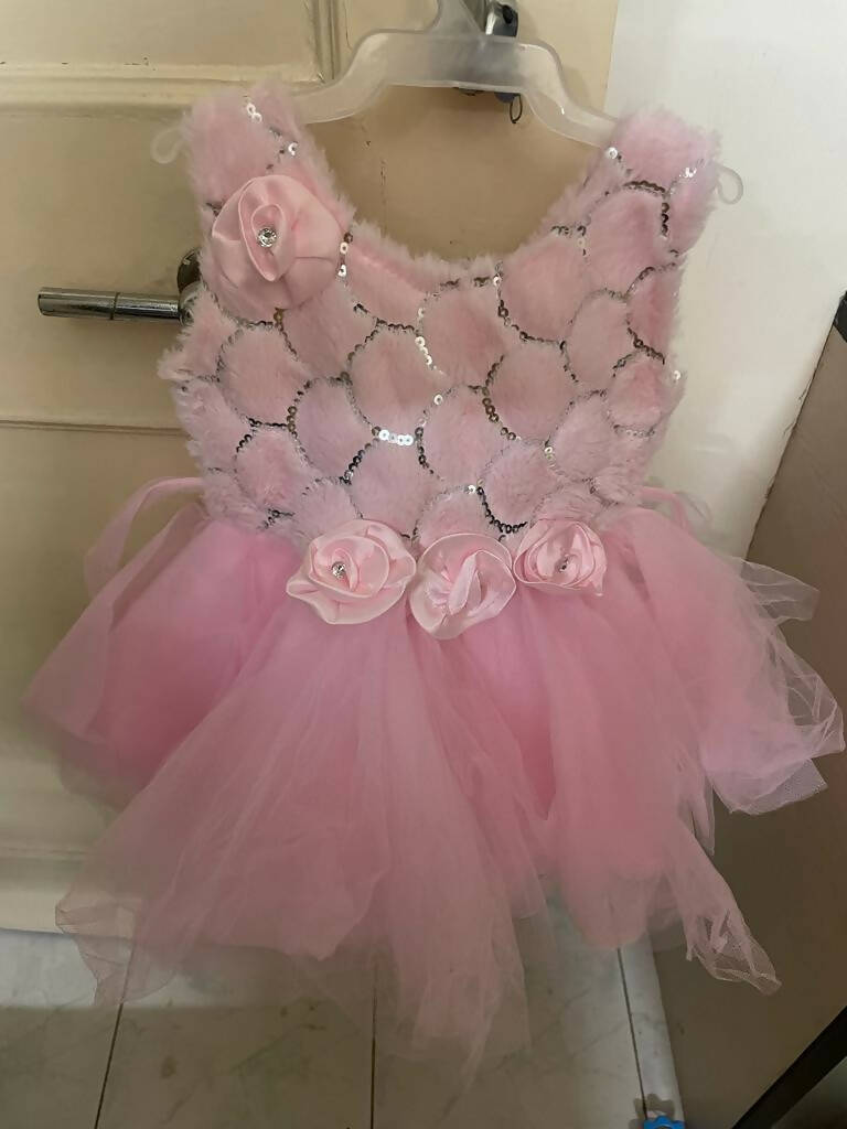 Pink Kids Frock/Dress