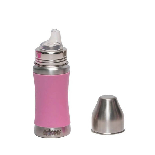 Doi! Stainless Steel Sipper Bottle with Sleeve- 250ml - PyaraBaby