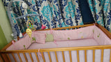BABYHUG Malmo Cot/Crib For Baby (Mattress, Pillow and bumper included), Dimensions: 120×60×10 cm - PyaraBaby
