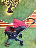 Dupe of the famous Doona Car Seat Stroller - Red - PyaraBaby