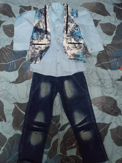 Shirt & Jeans Set for Boy - PyaraBaby