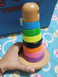 Imported Wooden Stacking Rings - PyaraBaby