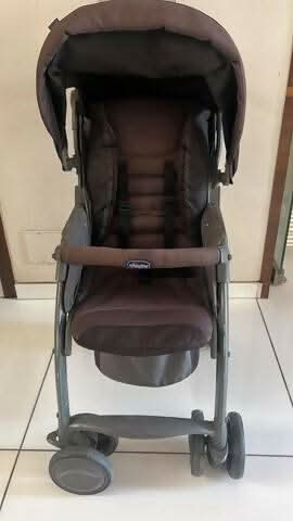 CHICCO Simplicity Pram Stroller Black PyaraBaby CHICCO Simplicity Pram Stroller Black PyaraBaby