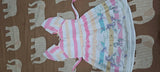 Baby Frocks + Sling Doll Bag + Boots(combo of 4) - PyaraBaby