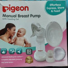 PIGEON Manual Breast Pump with Feeding Set - PyaraBaby