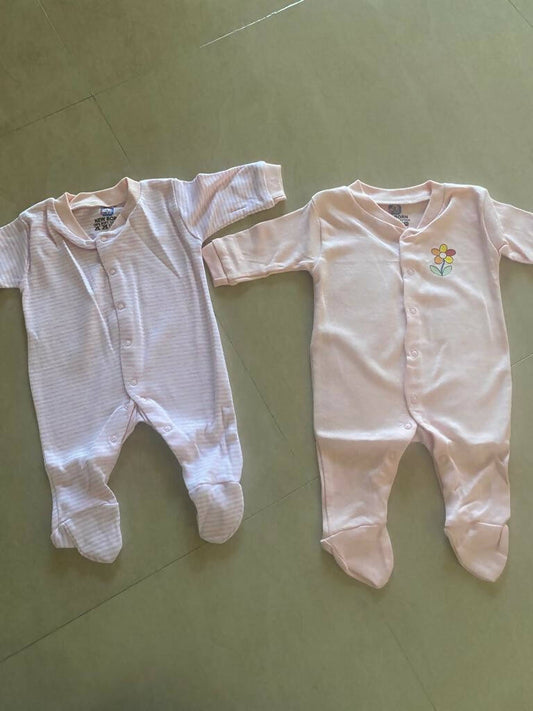 Baby Pink Onesies - Summers way Out! - PyaraBaby