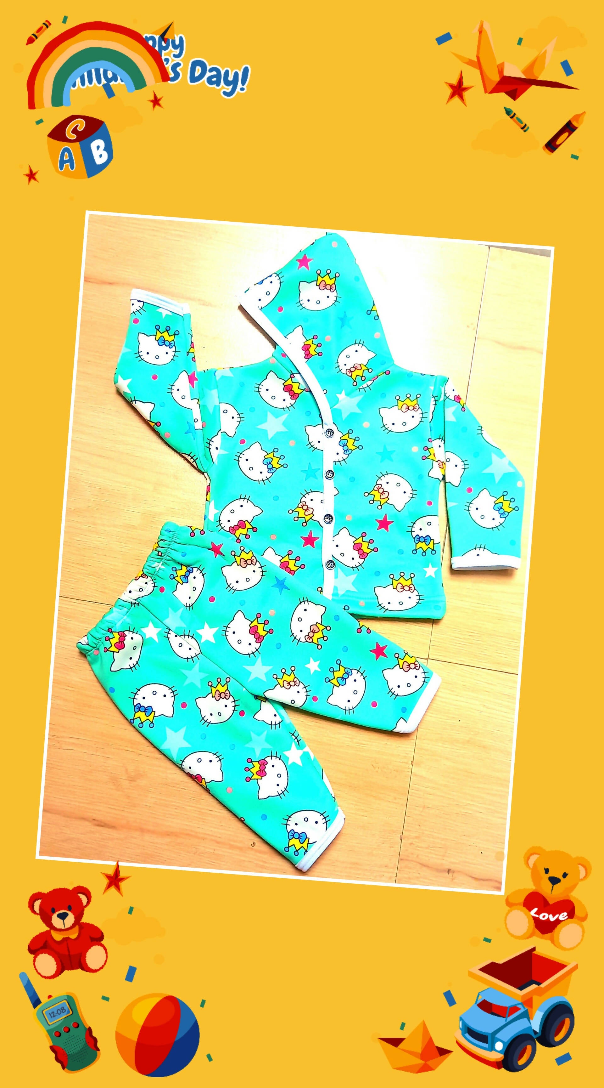 Kids Top And Bottom Set - PyaraBaby