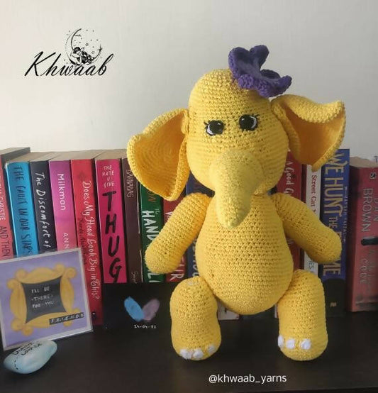Crochet Elephant - PyaraBaby