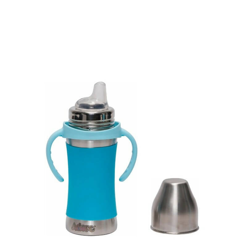 Doi! Stainless Steel Sipper Bottle with Sleeve -250ml - PyaraBaby