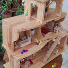 Wooden Doll House- Multi Arrangement 3 Storied Play Set - PyaraBaby