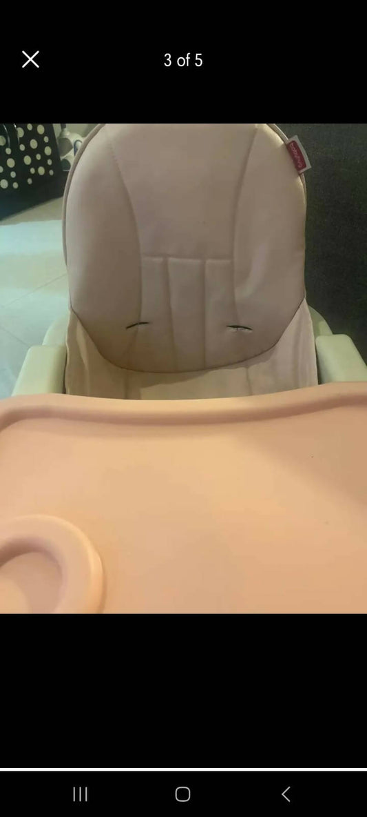BABYHUG Feeding High Chair - Pink - PyaraBaby