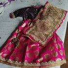 Introducing the exquisite Lehenga Choli Set for Baby Girl – a delightful ensemble for special occasions.