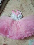 Dress your little princess in sweet sophistication with our Baby Pink Frock/Dress - adorable charm for every moment!