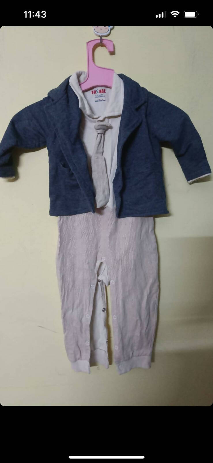 Romper with Jacket For Baby