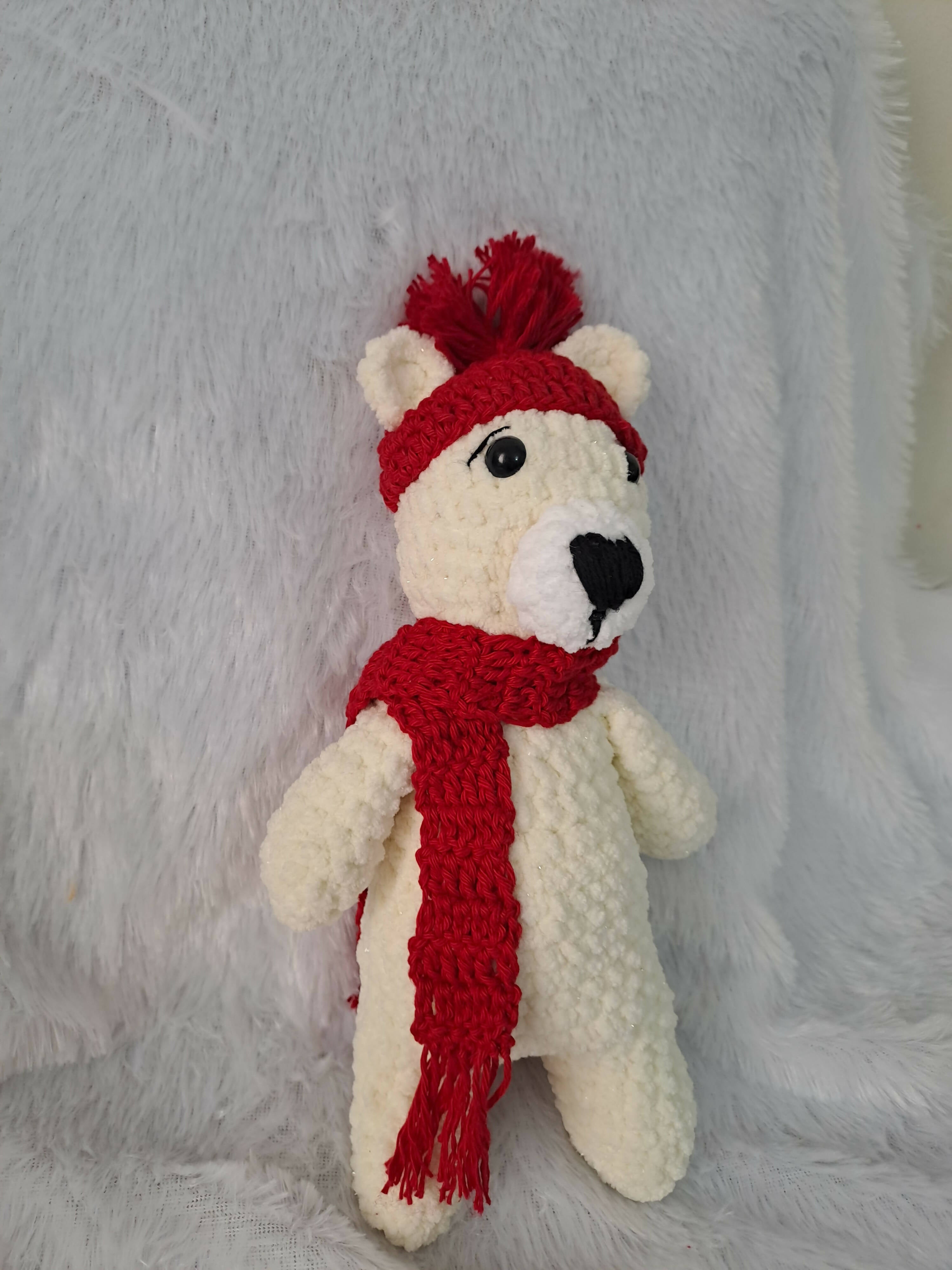 Crochet Plushie Bear - PyaraBaby