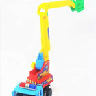 Shinsei Rescue Service is A Finely Crafted Toy with Excellent Use of Links to Lift The 'Cherry Picker', All This in A Mechanical Toy - PyaraBaby