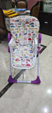 LUVLAP Royal High Chair for Baby - Purple - PyaraBaby