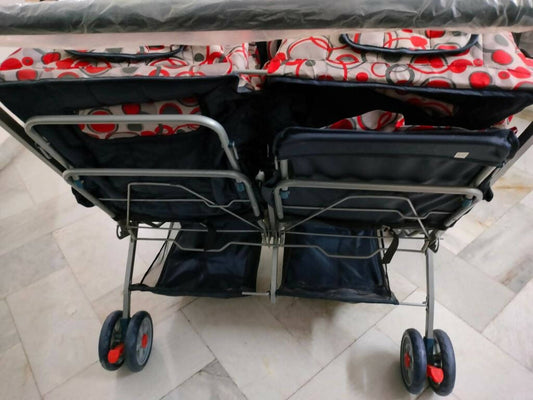 HARRY & HONEY Twin baby stroller /pram