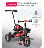 BABYHUG Tricycle With Parental Control