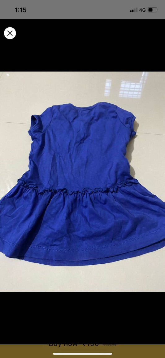 Dress/Frock for Baby Girl - Blue - PyaraBaby