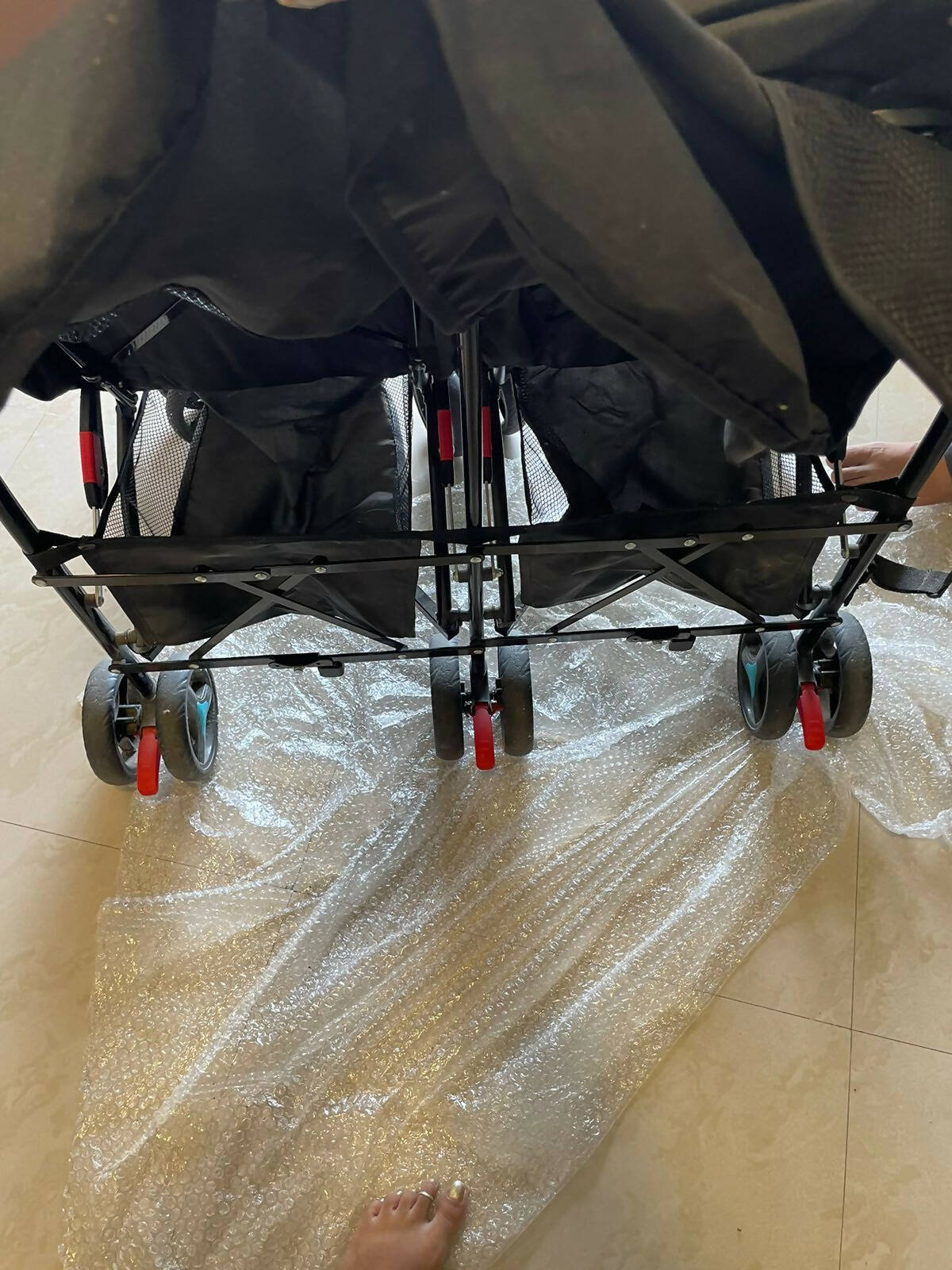 R FOR RABBIT Ginny & Johnny twin baby stroller - PyaraBaby