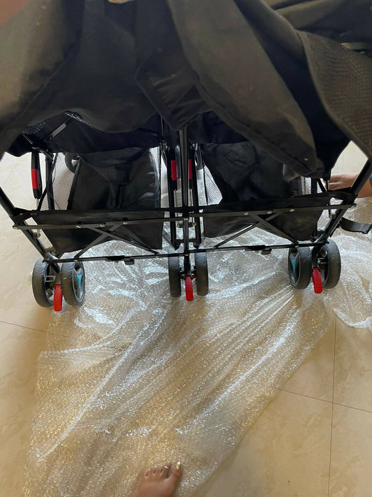 R FOR RABBIT Ginny & Johnny twin baby stroller