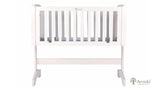 Clinton Baby Wooden Swing With Mosquito Net & Swing Stopper Knob Made With Non-Toxic Material, Dimensions- L 95.25 x B 50.8 x H 83.8 cm - PyaraBaby