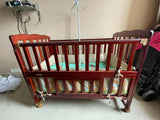 BABYHUG Cot/Crib for Baby- Brown , Dimensions:-Width: 68 cm ,Height: 89 cm,Depth: 85 cm - PyaraBaby