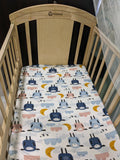 HUNY HUNY 12 in 1 Baby cot (Wooden rocking crib), Dimensions: 123×66×100 cm - PyaraBaby
