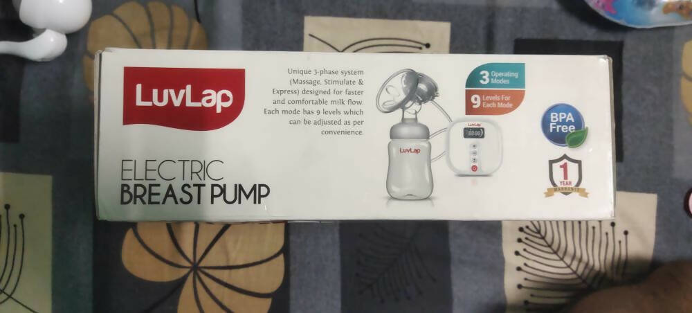 LUVLAP Electric and Manual Breast Pump - PyaraBaby