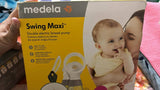 MEDELA Swing Maxi Double Electric Breast Pump - White Yellow - PyaraBaby