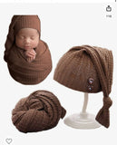 Baby Moon Non Stretchable Baby Wrap & Knotty Cap - PyaraBaby