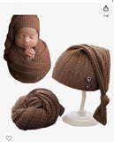 Baby Moon Non Stretchable Baby Wrap & Knotty Cap