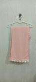 Beautiful Peach Color with White Color Stripes Cord Set for Baby Girl - PyaraBaby