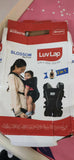 LUVLAP Blossom Baby Carrier - Black - PyaraBaby