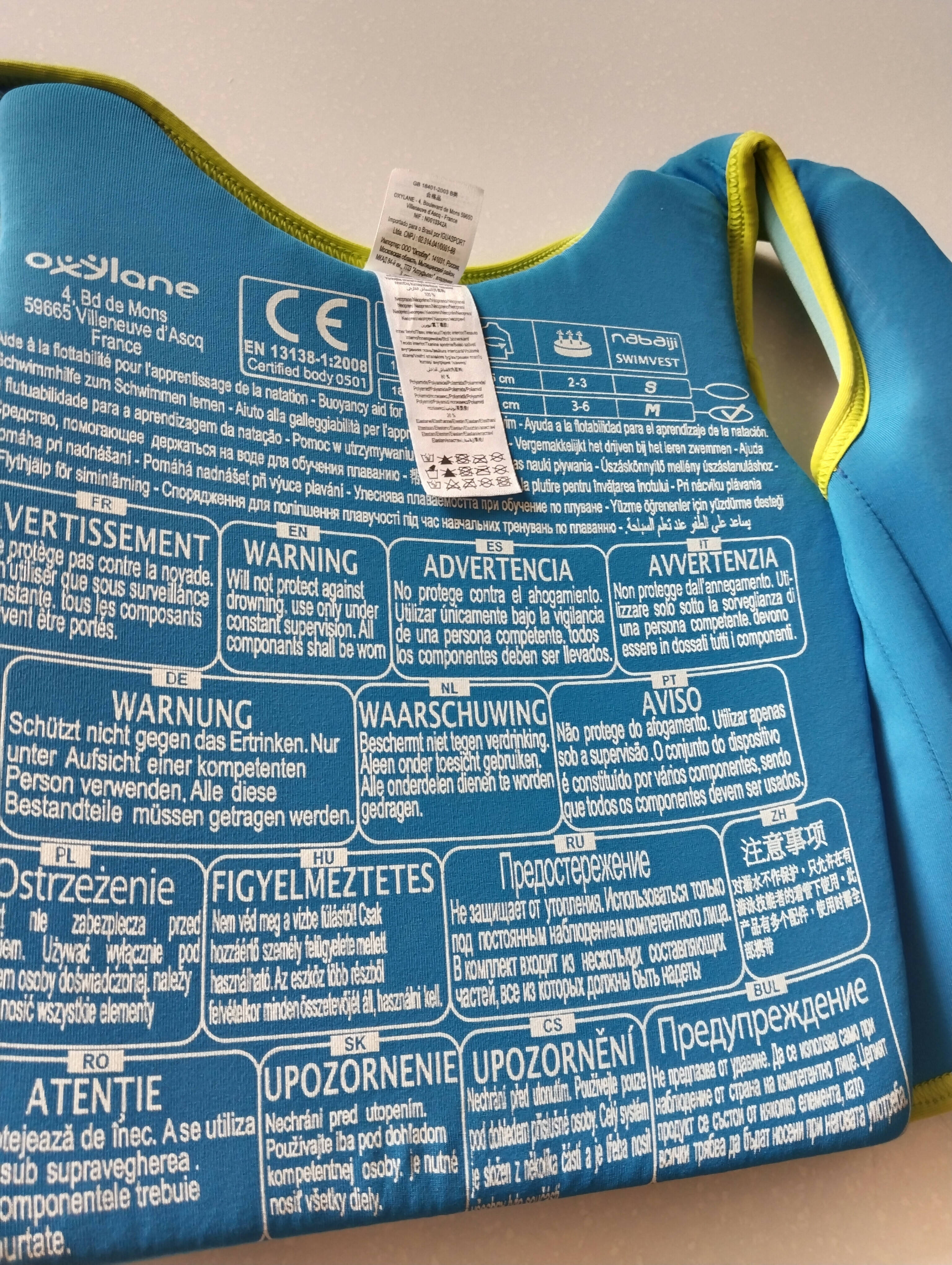 Swimming Vest for Kids from NIBAIJI - PyaraBaby