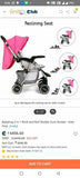 BABYHUG 2 in 1 Rock N Roll Stroller/Pram - PyaraBaby