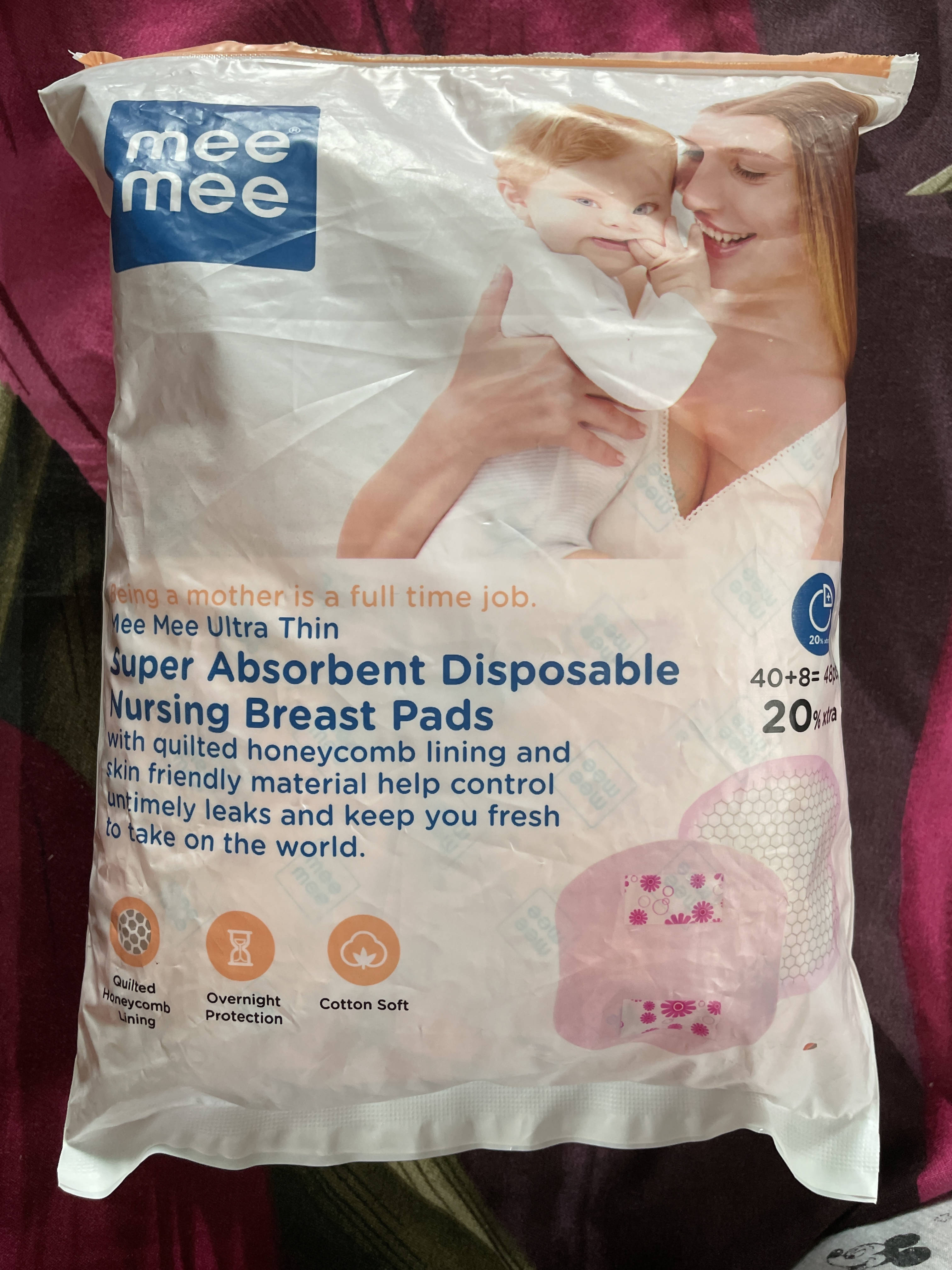 Mee mee ultra thin disposable nursing breast pads PyaraBaby