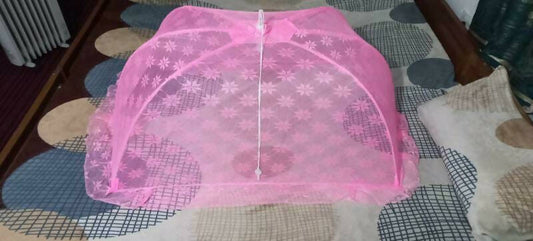 Portable Mosquito Net for Baby - Pink